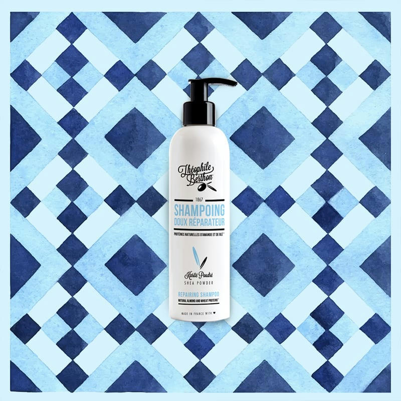 AVIGNON - Coffret shampoing avec savon olive et huile cheveux sec