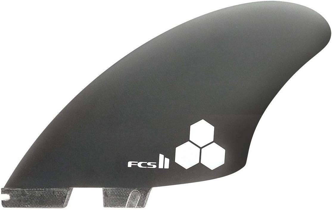 FCS II Channel Islands Keel Twin Surfboard Fins - Medium/Smoke