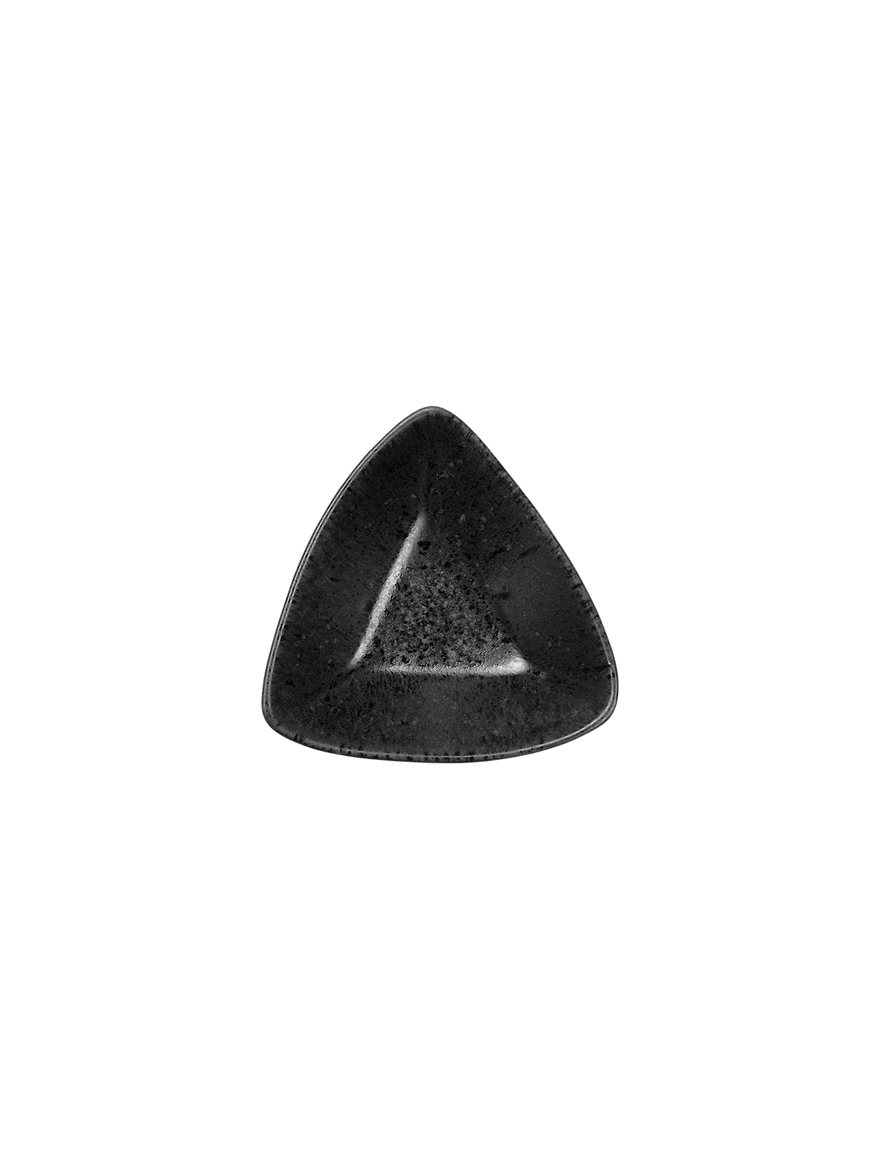 schälchen dreieckig, black iron