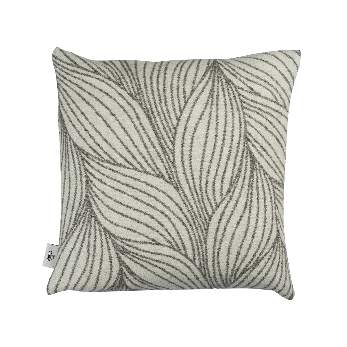 Røros Tweed - Flette Kissen, 50 x 50 cm, natural