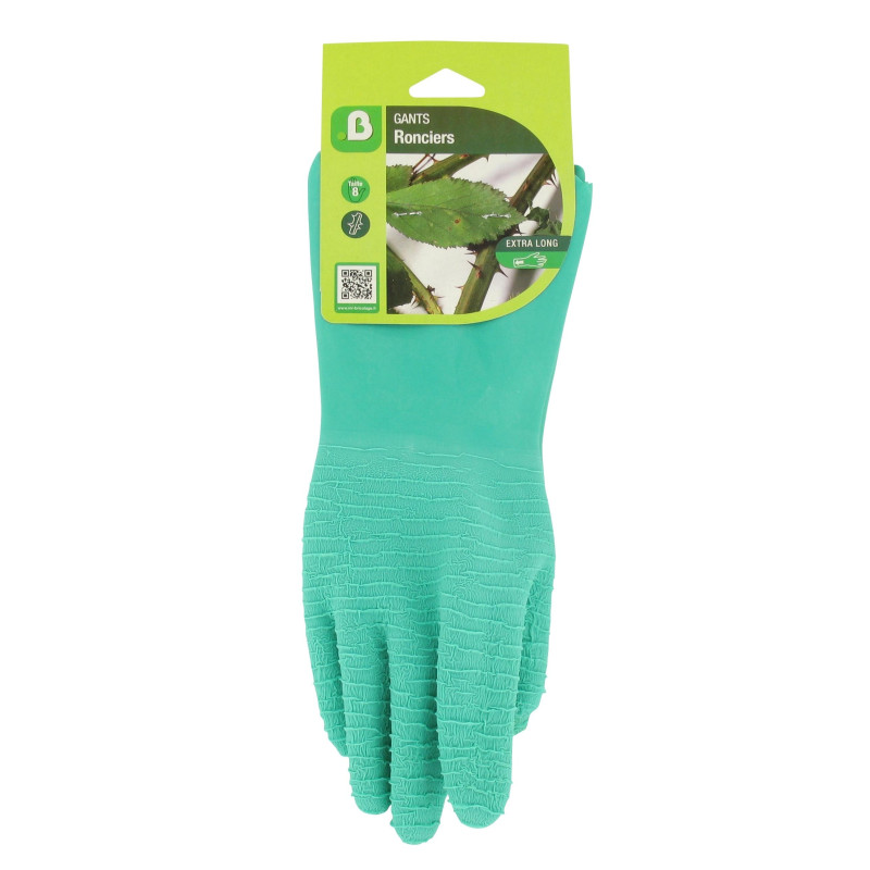 Paire de gants extra-longs pour ronciers taille 9 .B