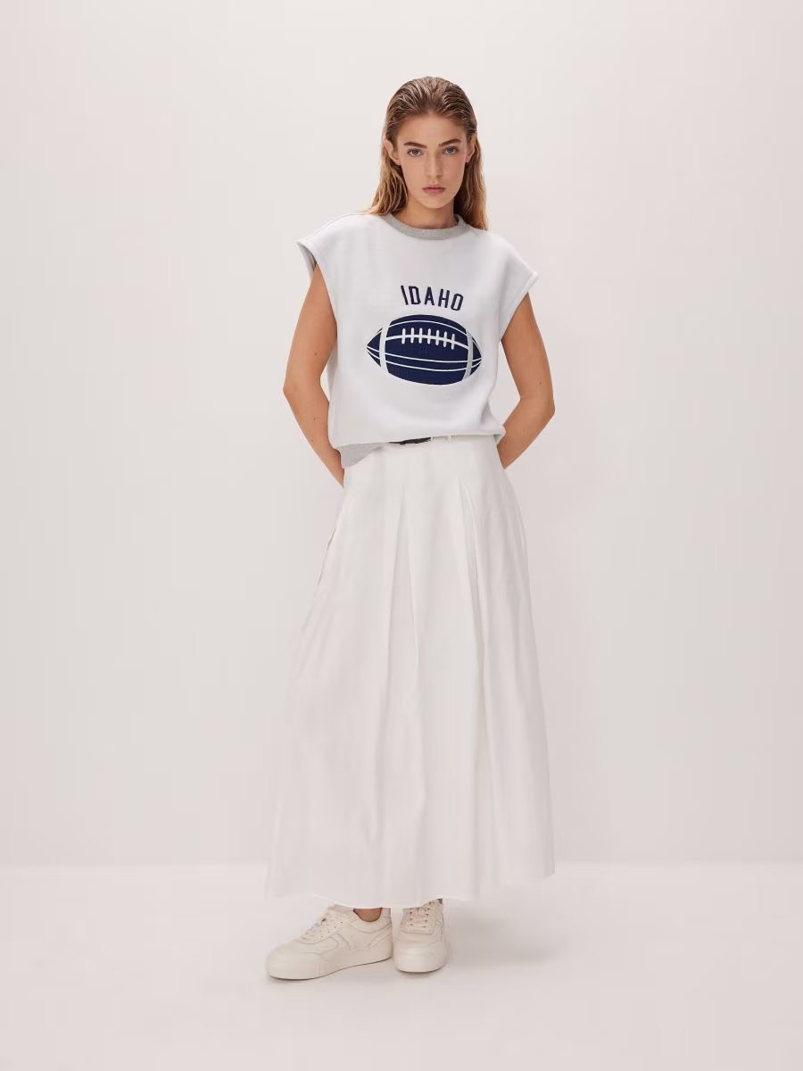 Maxi Skirt With Belt