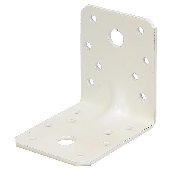 Schwerlast-Winkelverbinder mit Sicke, BxHxL: 70 x 55 x 70 mm, Stahl, 50 Stück