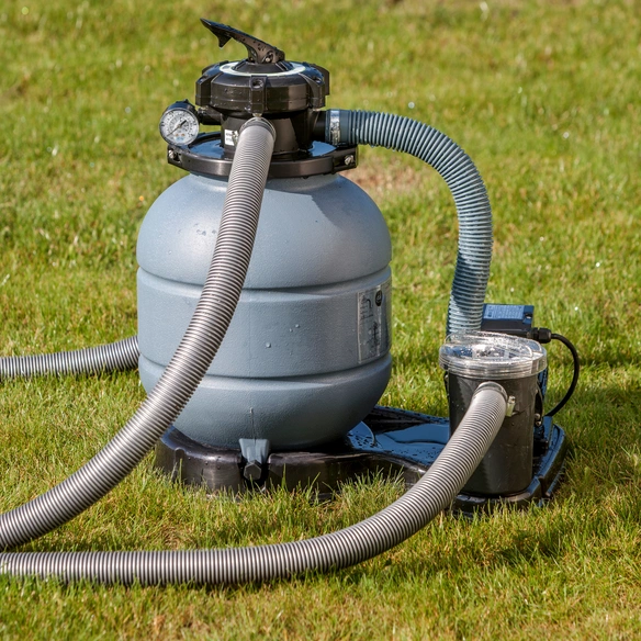Rundpool, Holzoptik, ØxH: 300 x 120 cm
