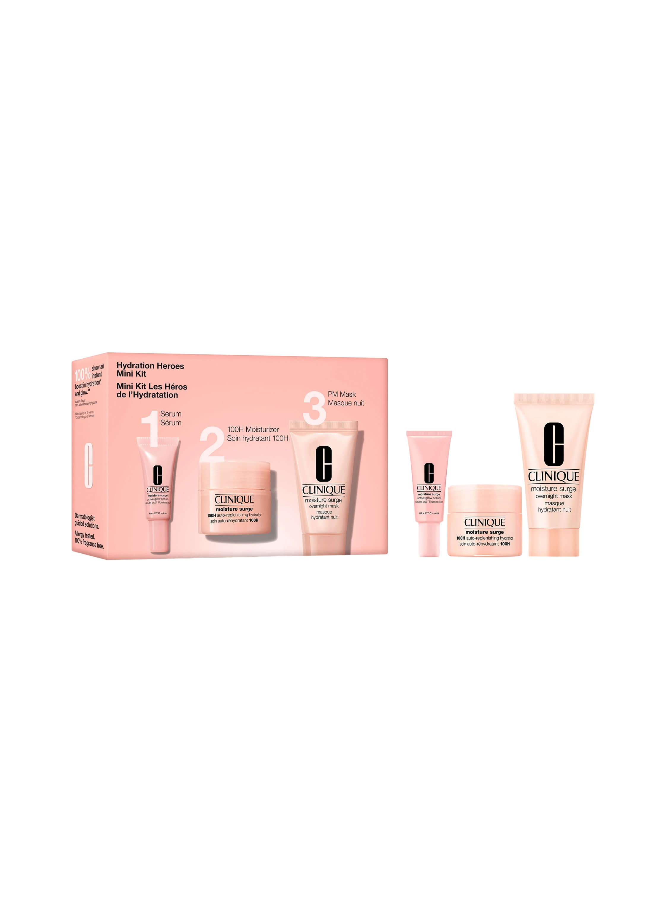 CLINIQUE HYDRATION HEROES MINI KIT