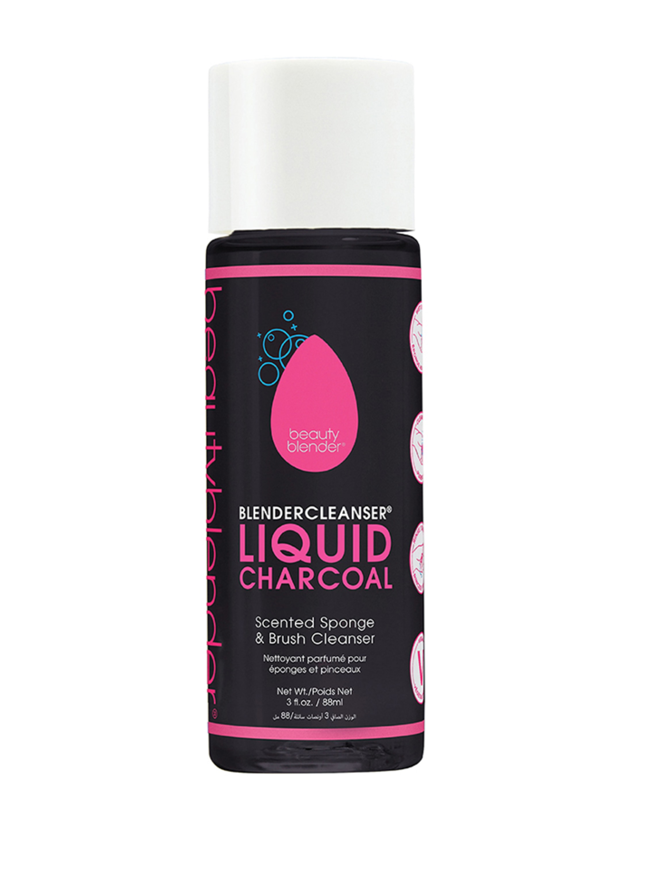 the original beautyblender BLENDERCLEANSER® LIQUID® CHARCOAL