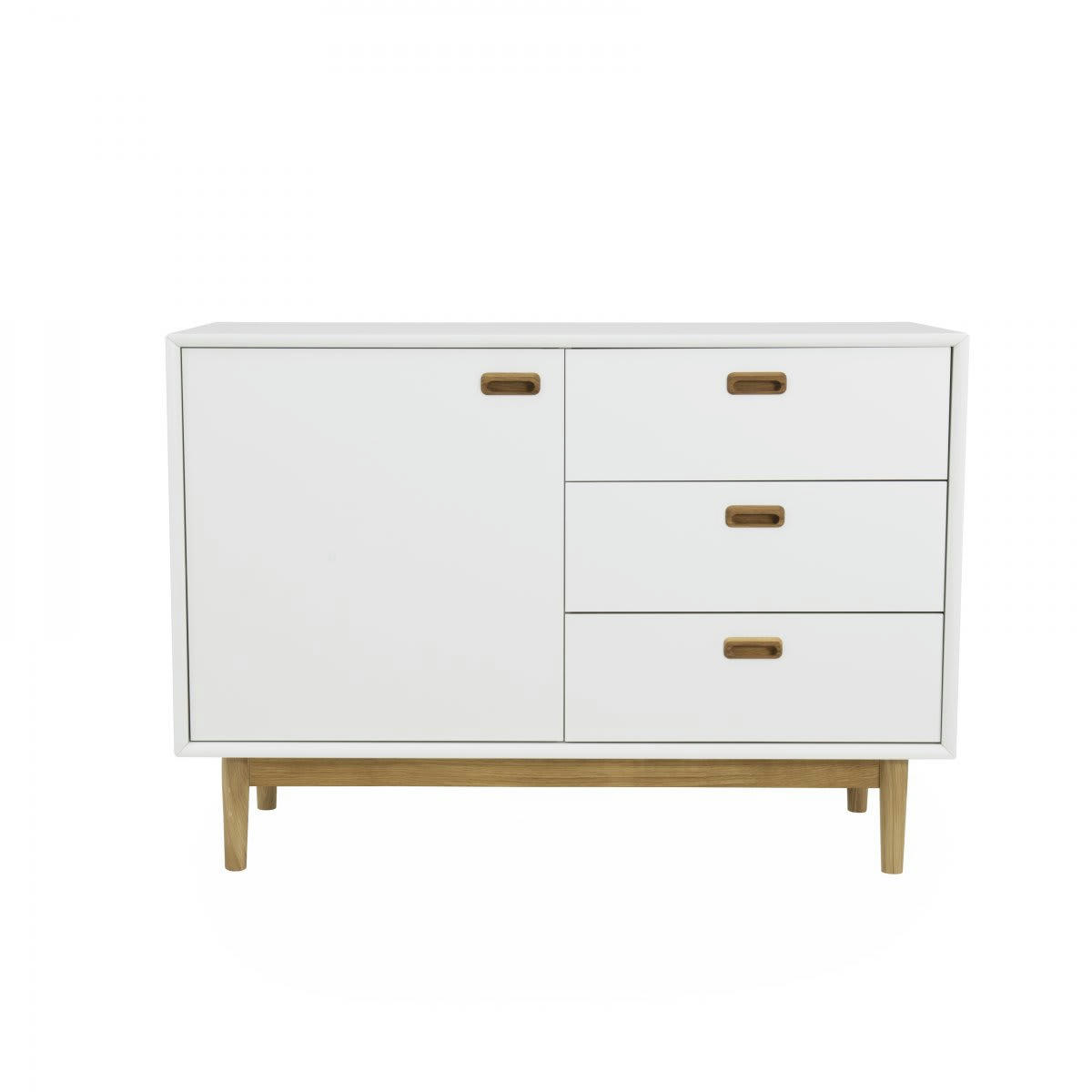 NEO - Petit buffet 114cm placard et tiroirs