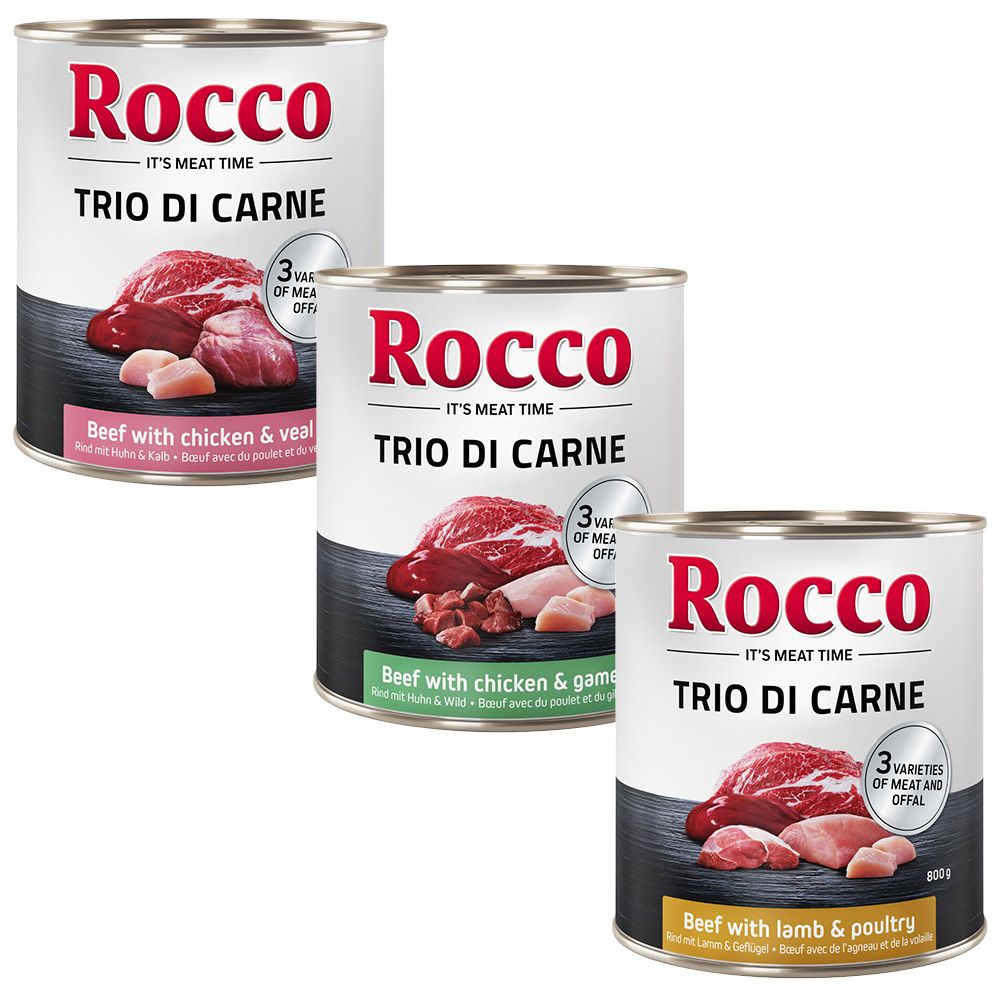 Rocco Classic Trio di Carne 6 x 800g