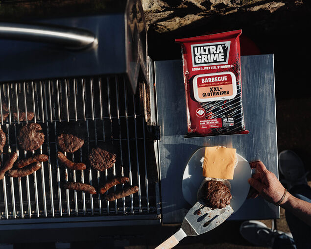 Ultragrime&reg; Life: BBQ Clothwipes (30 Pack)