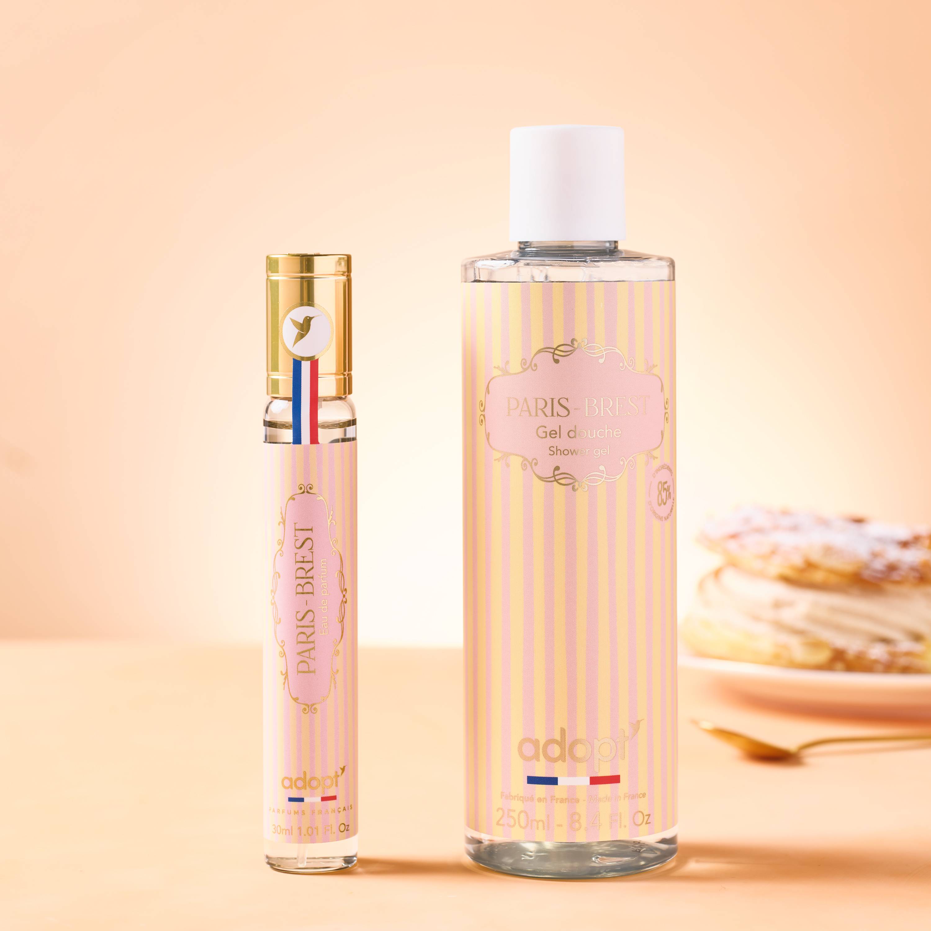 Paris-BrestCoffret eau de parfum 30 ml   gel douche 250 ml