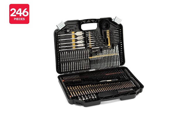 NNEKG 246 Piece Drill Bit Set