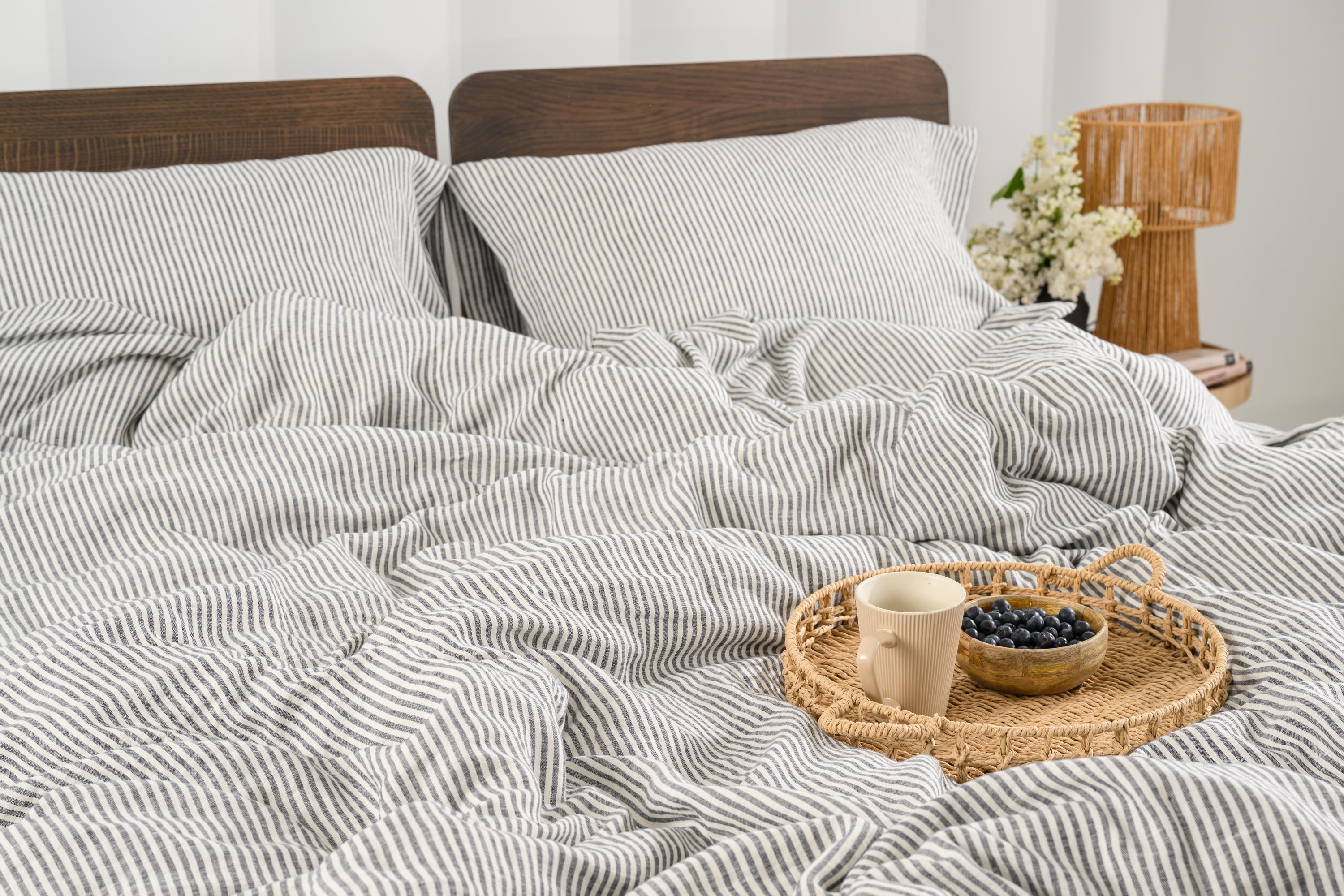 100% natural organic linen: duvet cover , linen bedding set in various colors queen, king, twin sizes linen home textiles, Wedding Gift