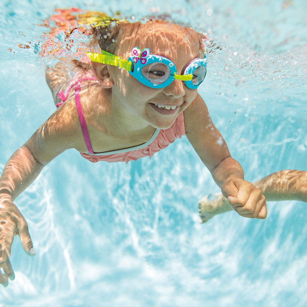 Lunettes de natation fun 3-8 ans
