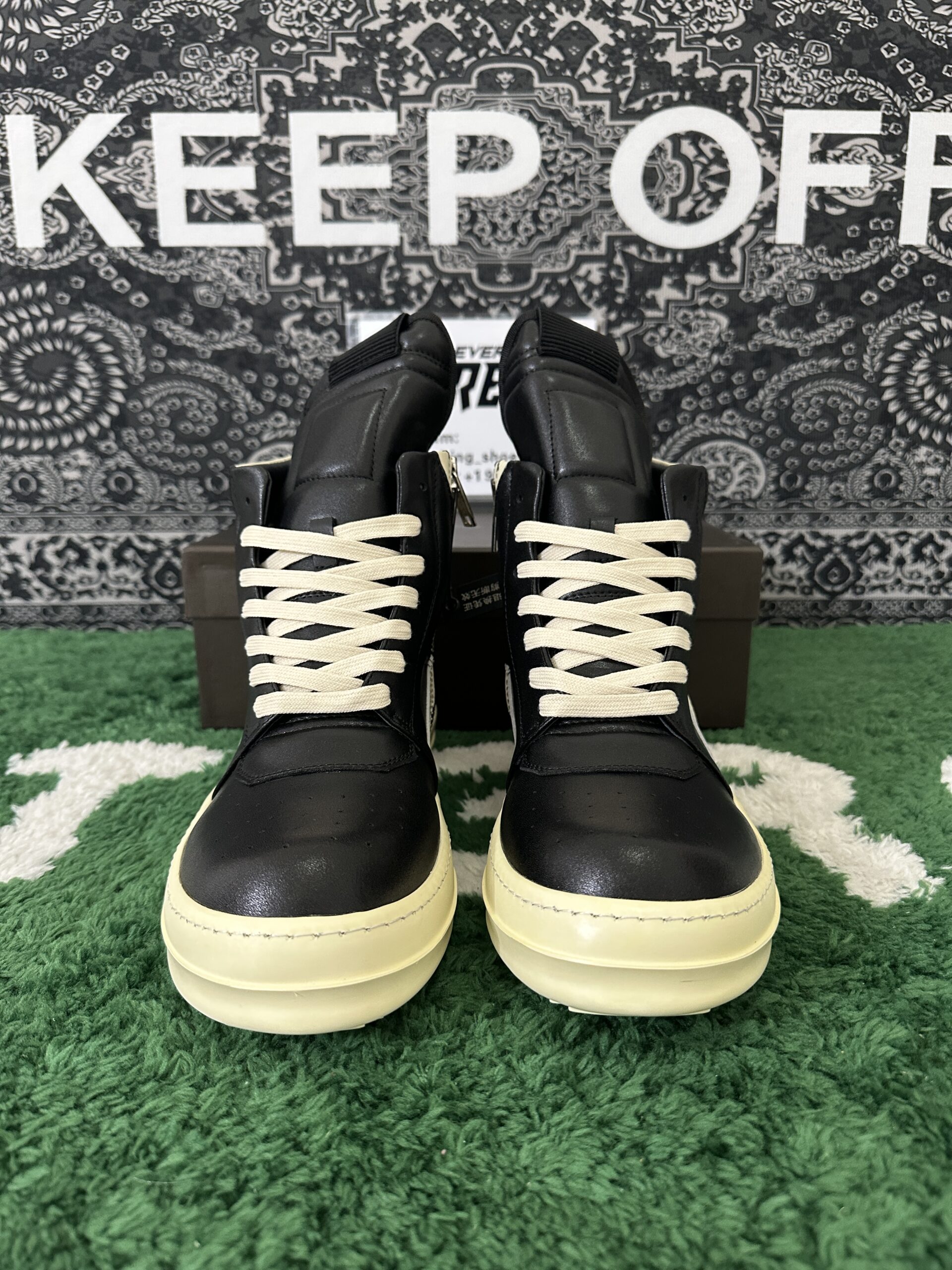 Rick Owens Sneakers GeoBasket High-top Black