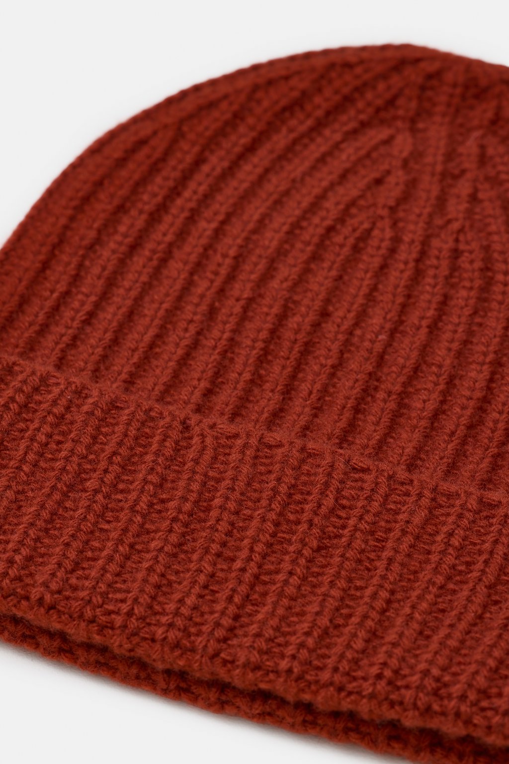 Beanie aus reiner Wolle