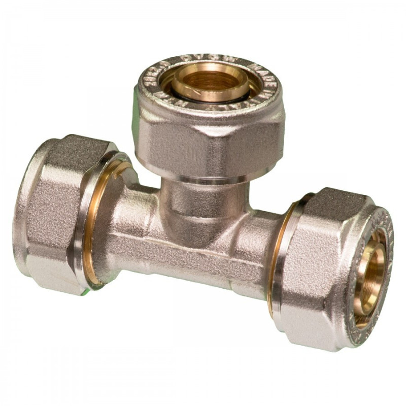 Raccord en Té 20 - 20 - 20 mm LEVICA