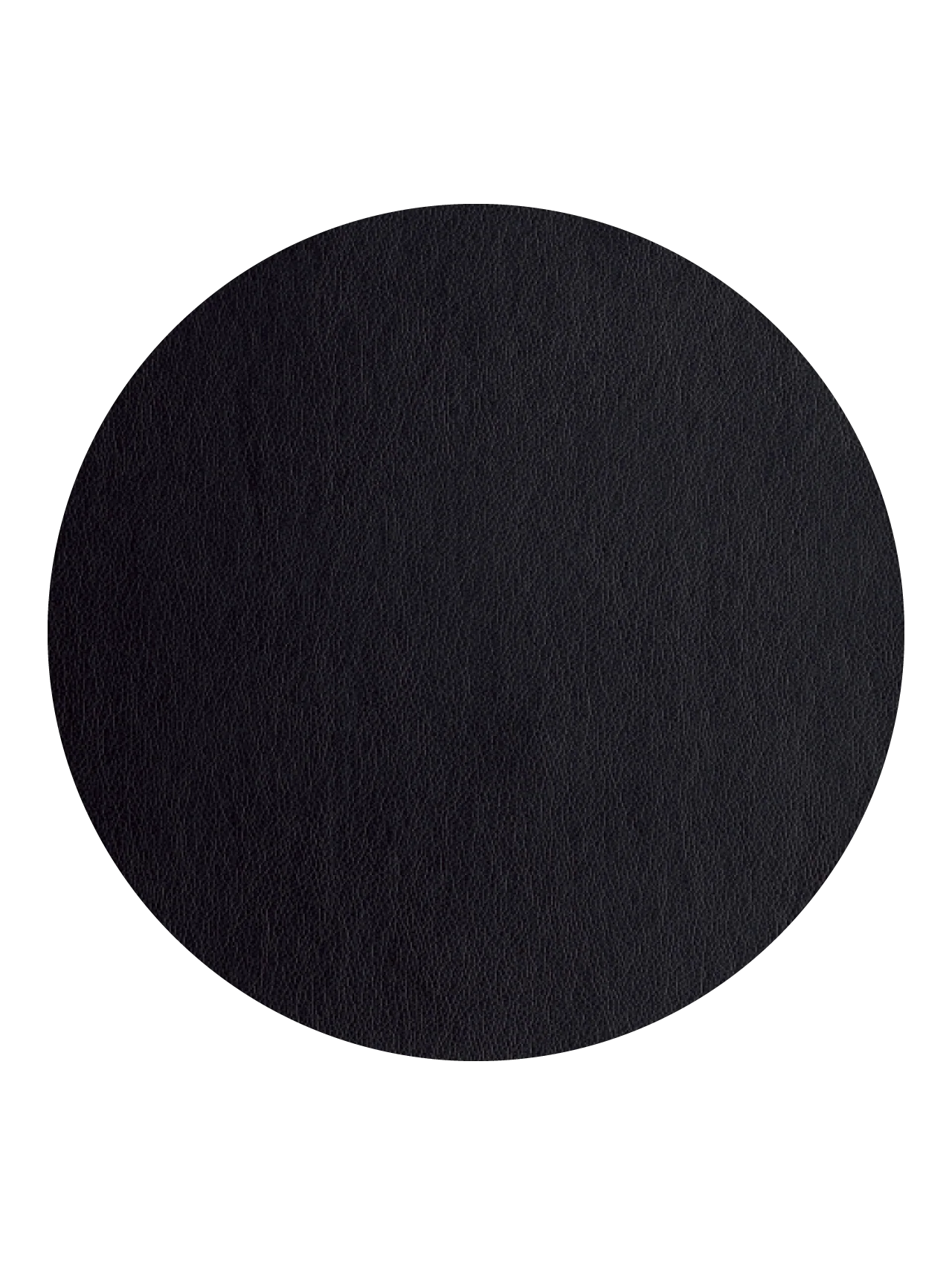 tischset rund, black