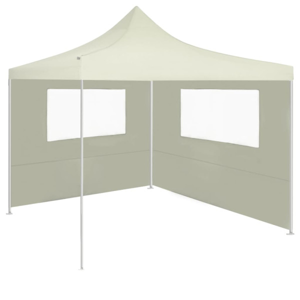 Ścianka do altany Kremowy 4 x 2 m Tkanina vidaXL
