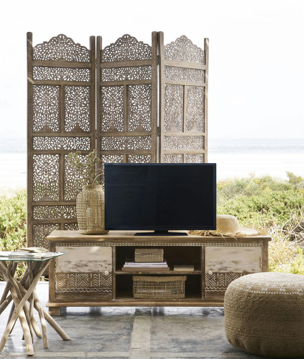 Udaipur - Paravent blanchi