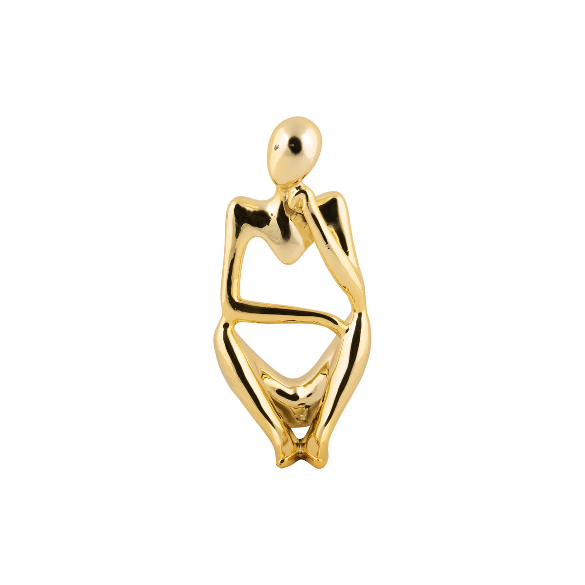 Present Time ornament Imagine - goud - 12.5x10x23.5cm