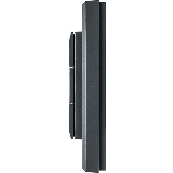 Wandtaster, 6-fach, anthrazit, inkl. Batterien