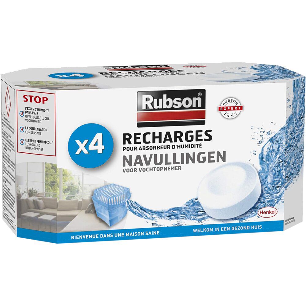 Recharges pour absorbeur d'humidité RUBSON