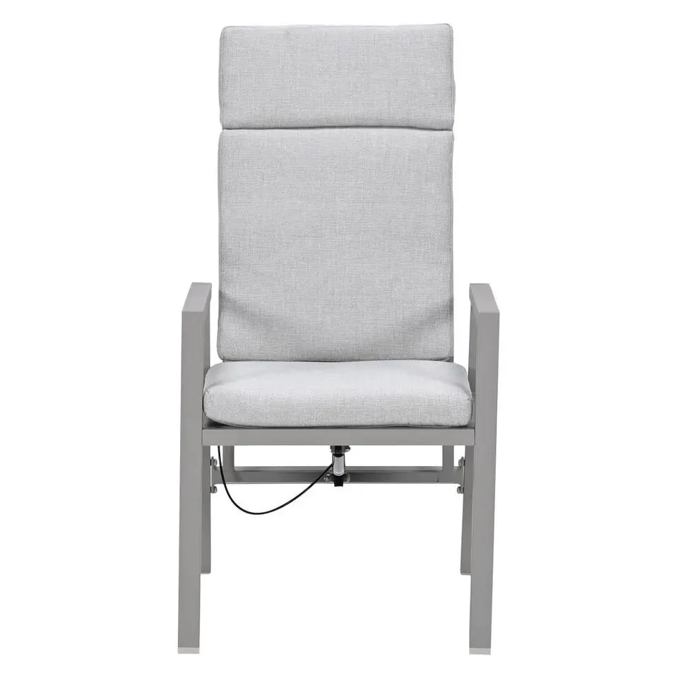 Garden Impressions Kasper tuinstoel verstelbaar - taupe