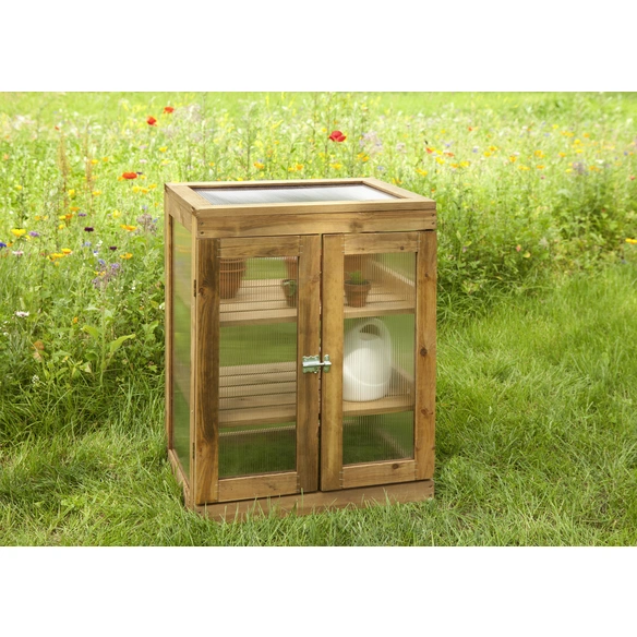 Gartenschrank, BxHxL: 58 x 76 x 43 cm, Holz