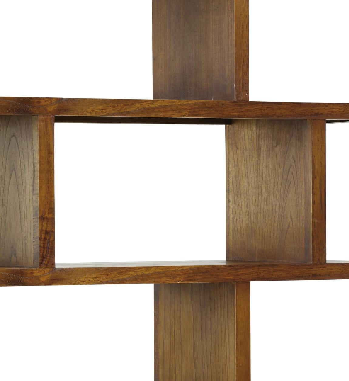 STAR - Bibliothèque en bois marron, H 160 cm