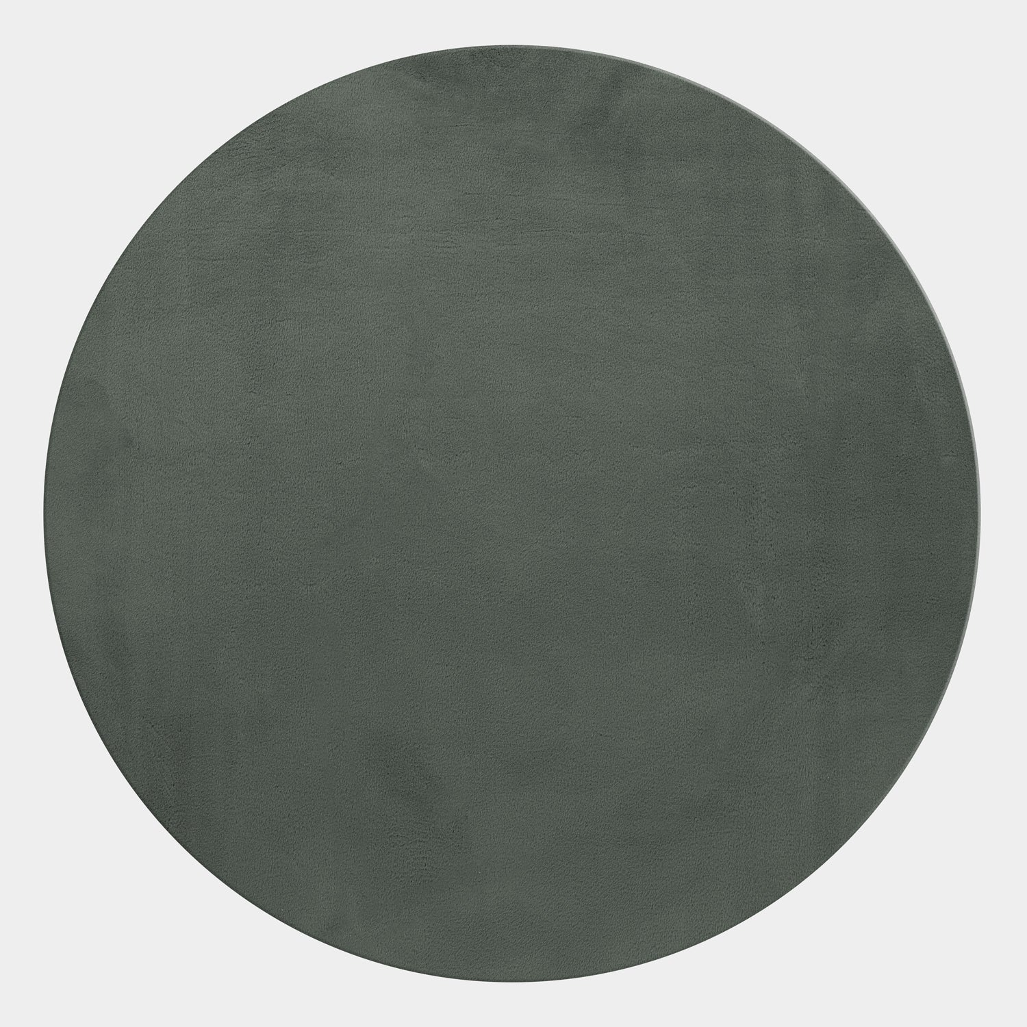 Mrcarpet vloerkleed Fluffy - groen - Ø 160cm