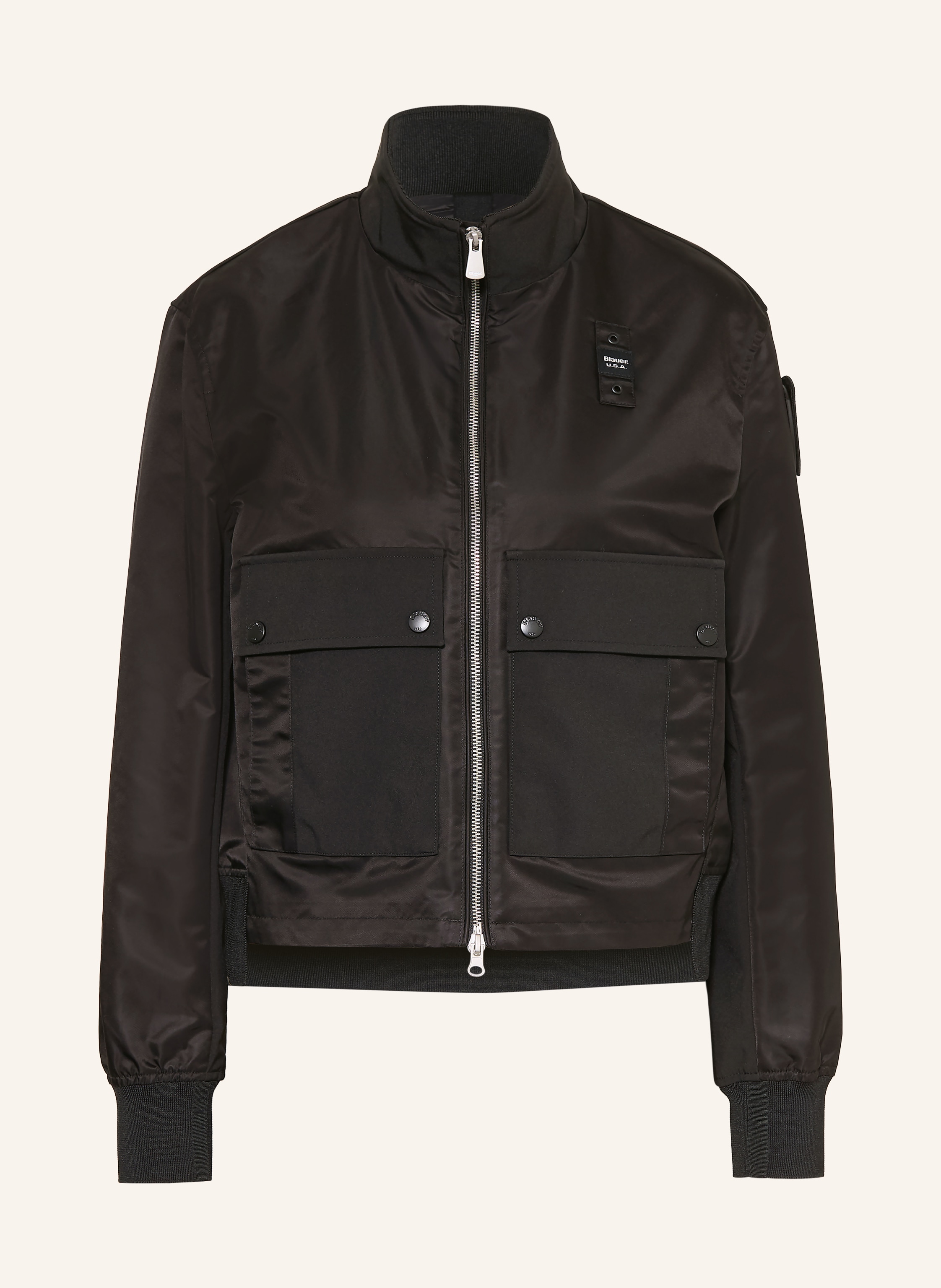 Blauer Blouson CARNEY