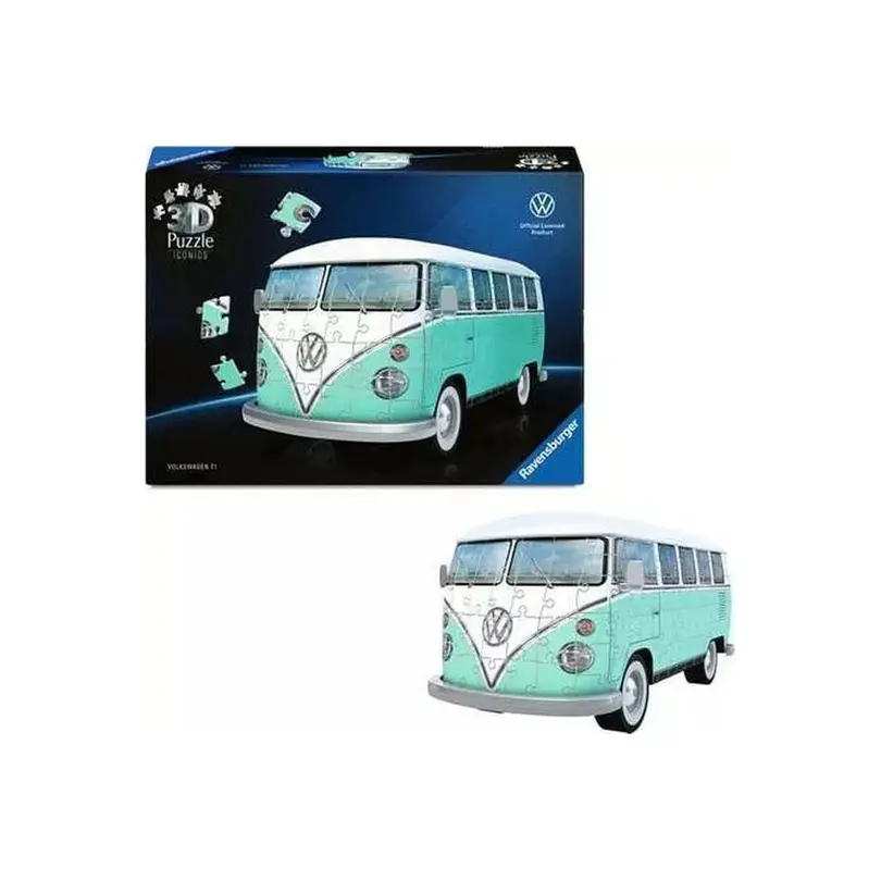 3D-Puzzle Iconics Volkswagen T1