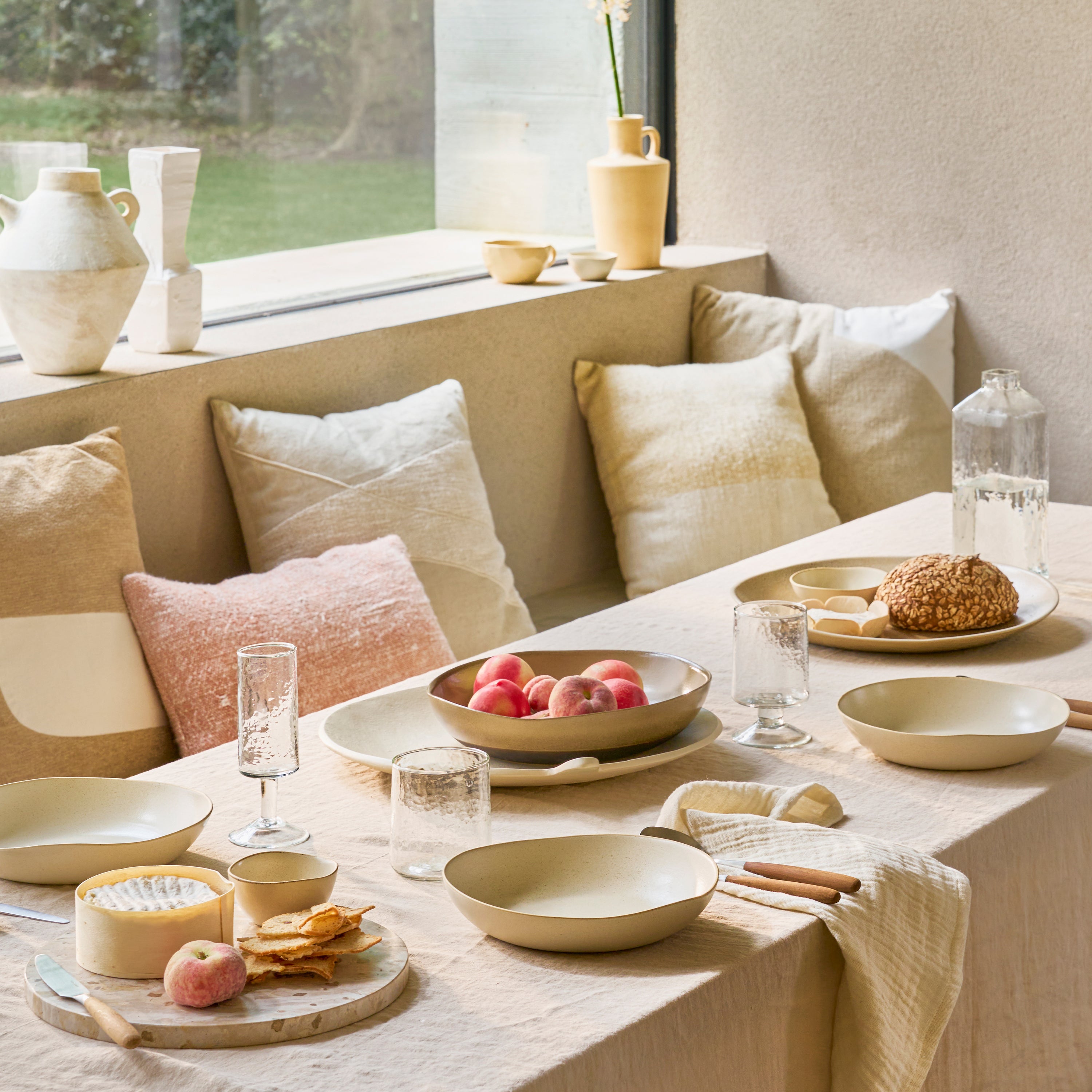 Urban Nature Culture Gilbey Schaal Ø 35 cm - Zand