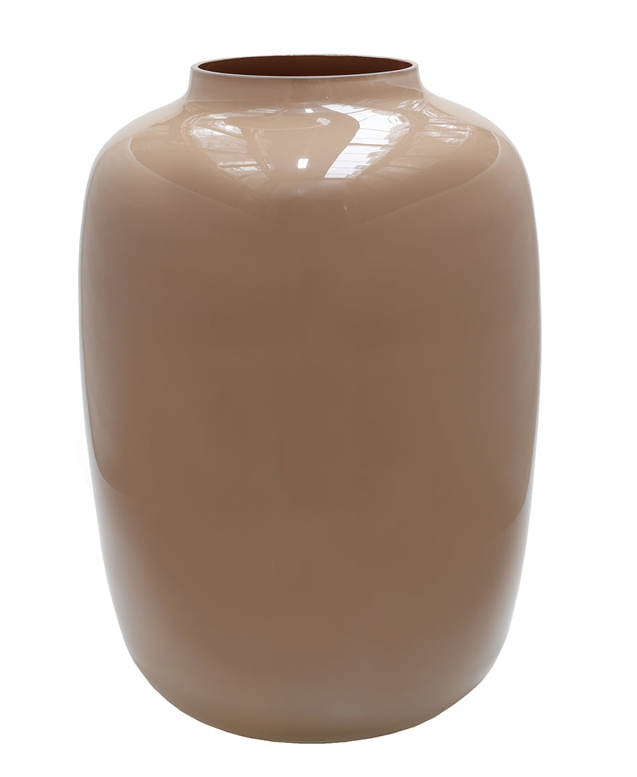 Vase The World - Artic M sand Ø25 x H35 cm