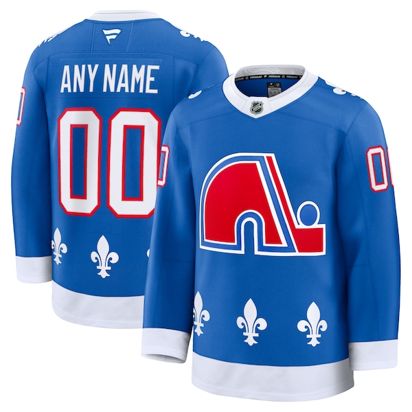 Colorado Avalanche  Alternate Heritage Premium Custom Jersey - Blue/White/Burgundy