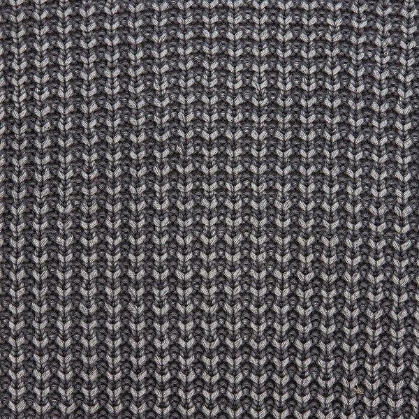 Parkland Collection Cabo Transitional Charcoal Pillow Cover With Poly Insert
