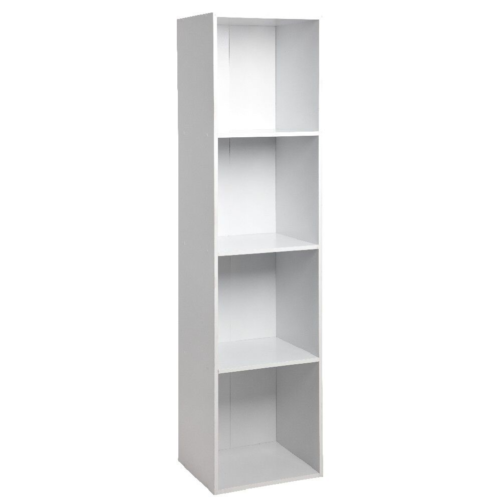 Structure Box Cube 4 cases 35,2x30xH.137,2cm bois blanc