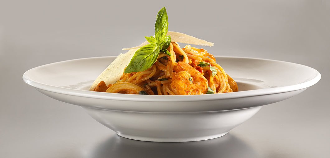 Bonna Pastabord - Gourmet - Porselein - 27 cm (450cc) - set van 2
