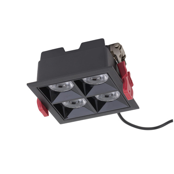 Oprawa wpuszczana MIDIczarna LED 16W 4000K 1400lm IP20 Nowodvorski