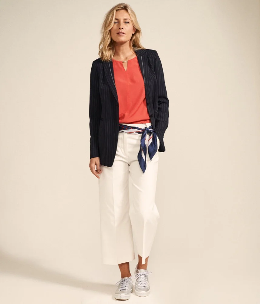 Blazer rayure banquier BLASTRIP/77050/317