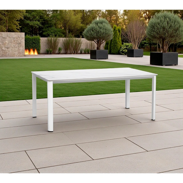 Tisch »Palermo«, ivory, Metall