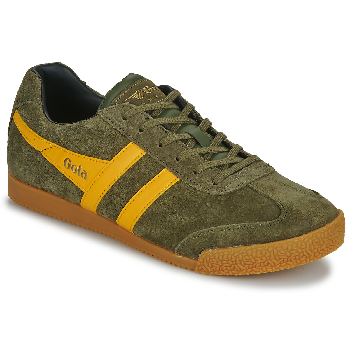 Gola - HARRIER - Kaki / Yellow