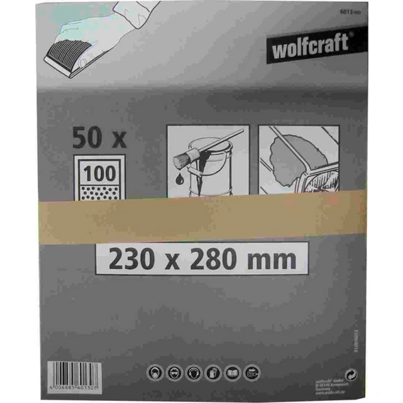 Schleifpapierbogen, Farbe/Lack 230x280 mm K100