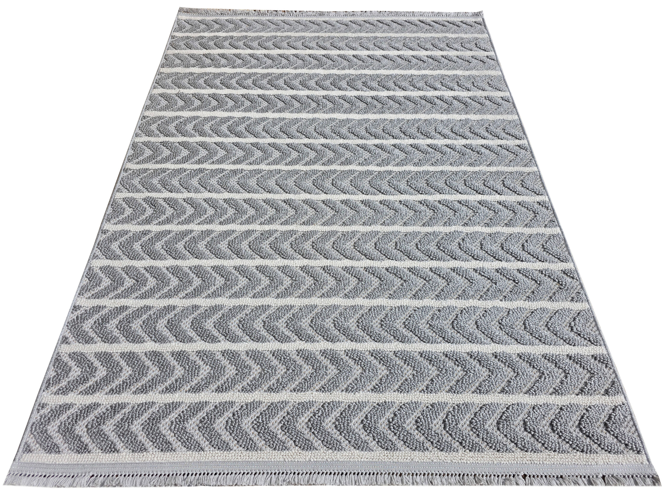 Dywan szary boucle Milano 026 idealny do pokoju salonu060x100
