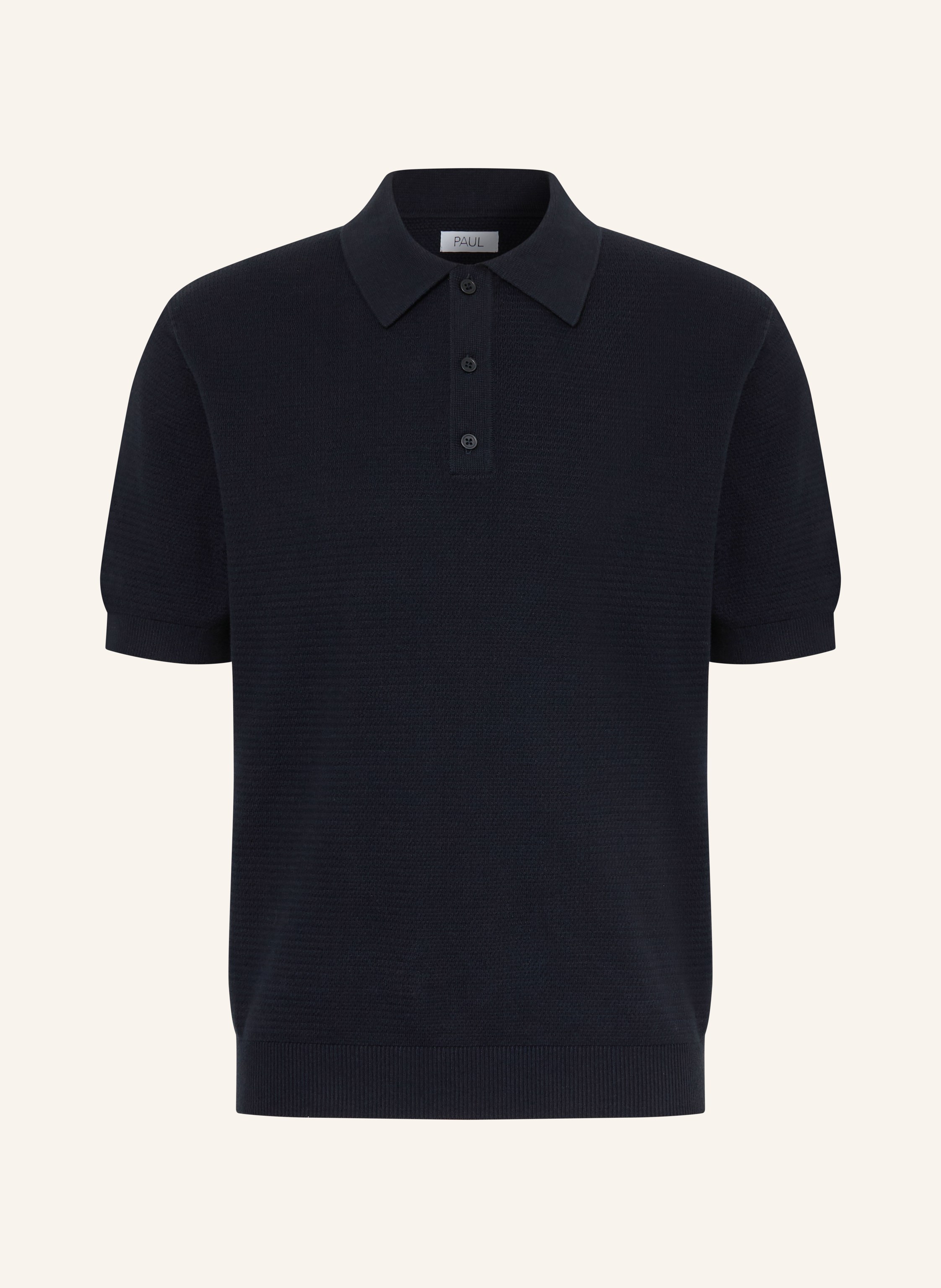 PAUL Strick-Poloshirt