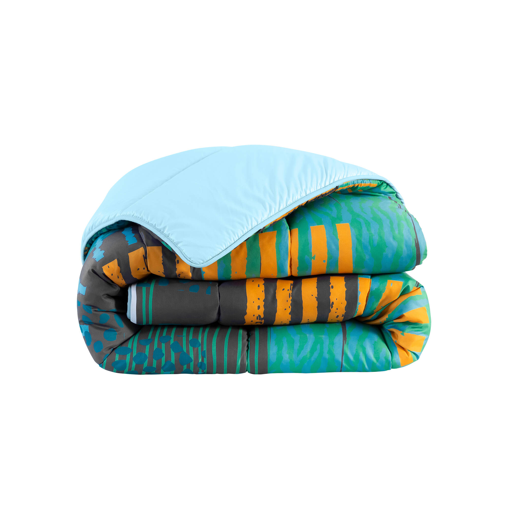 Couette microfibre imprimée Savane 400 g/m²