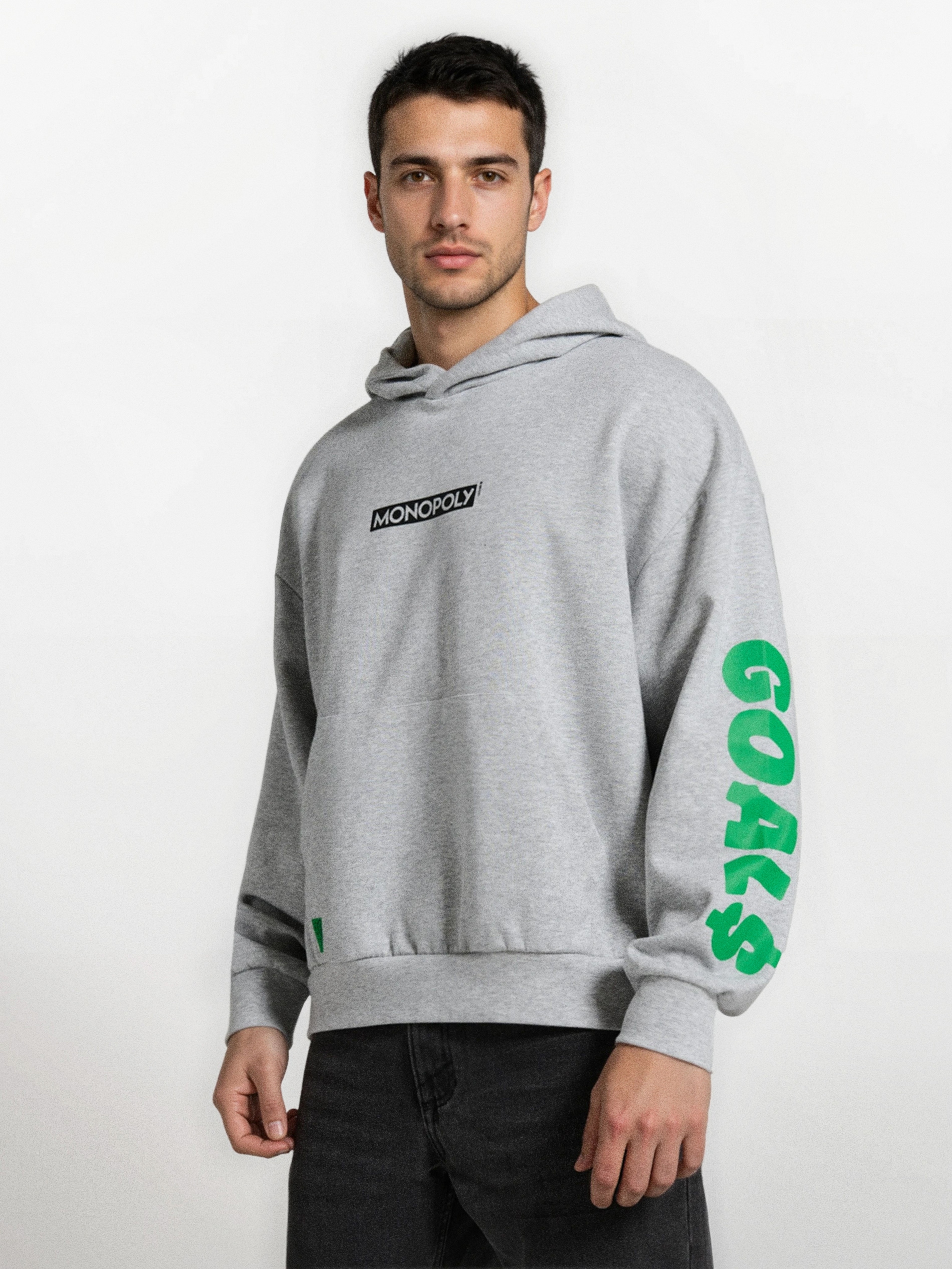 Bluza hoodie z nadrukiem Monopoly