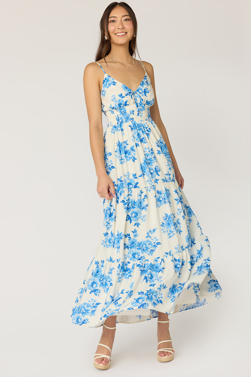 Hope Floral Tiered Maxi Dress