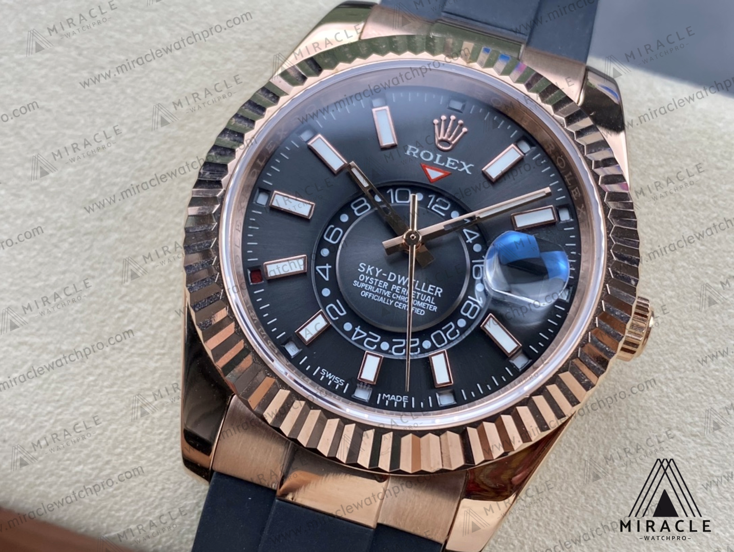 Replica Watch-ROLEX-Sky Dweller-REF.M326235-0006-ELITE CLONE-42MM