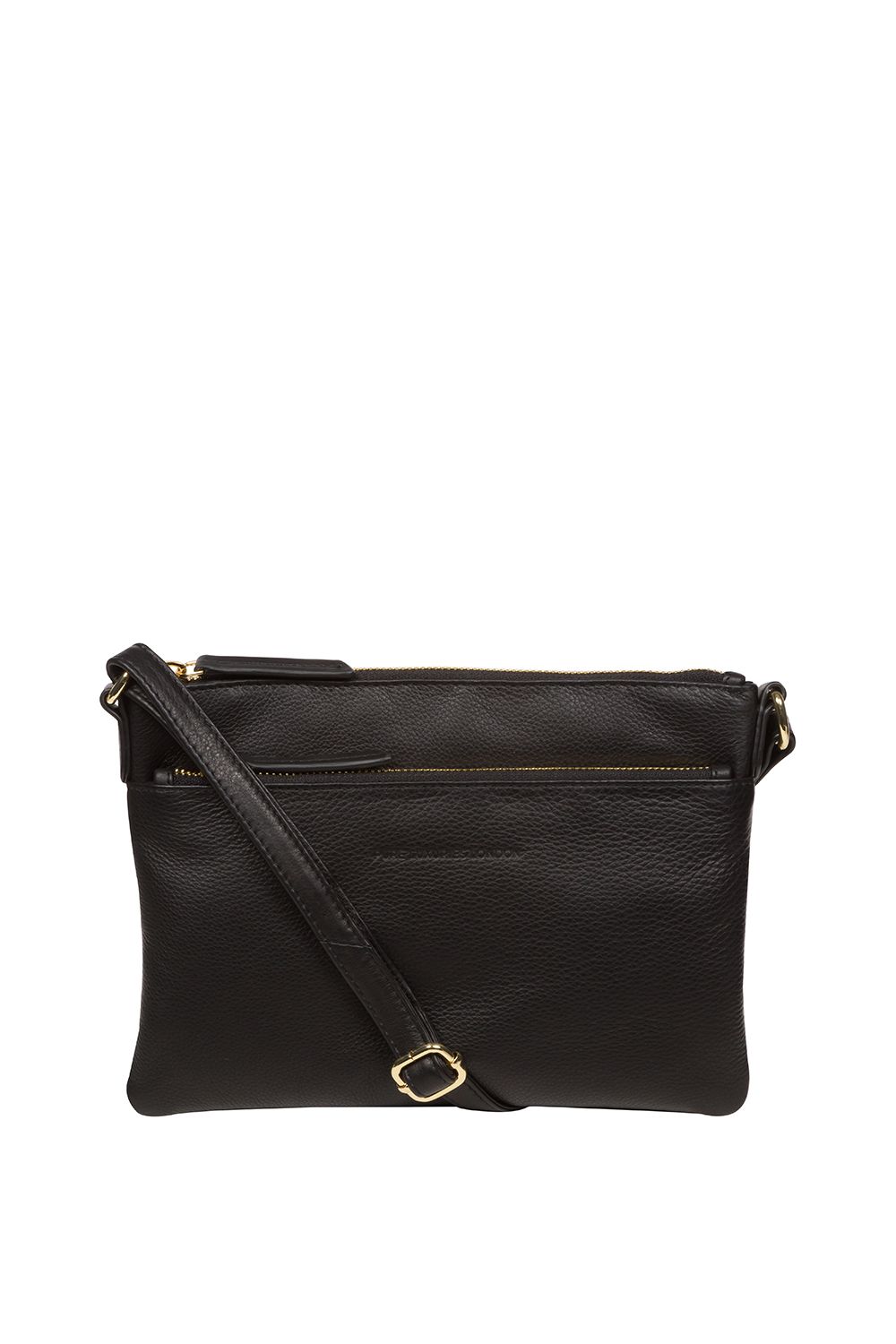 Pure Luxuries London Hannah' Nappa Leather Cross Body Bag